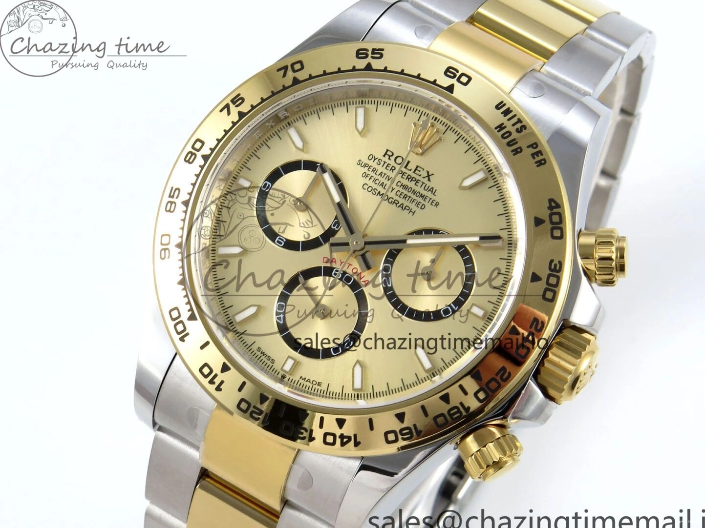 0103 Daytona 126503 APSF 1:1 Best Edition YG Dial on SS YG Braclet SH Timeless 734